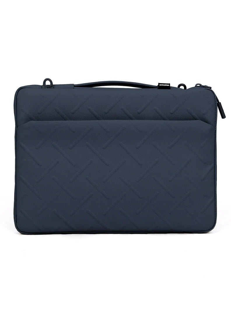 SKINARMA LAPTOP BAG JUNO (Fits up to 14.5 " MacBook) -NAVY - Image 1