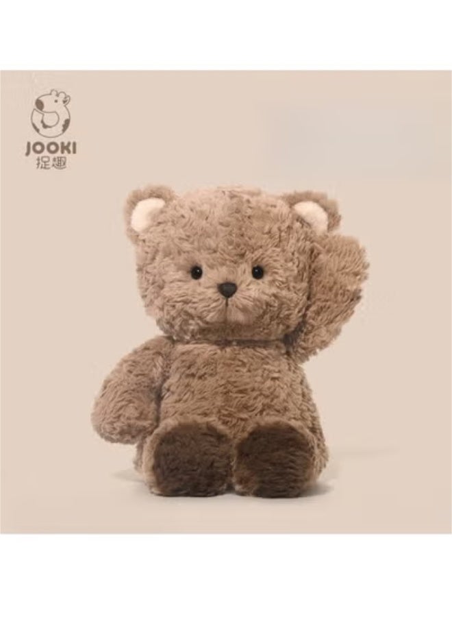 Jooki Fun Soufflé Bear Series Plush Toy, Soothing Companion Pillow, Valentine's Day Gift (With Drawstring Pocket) - Image 2