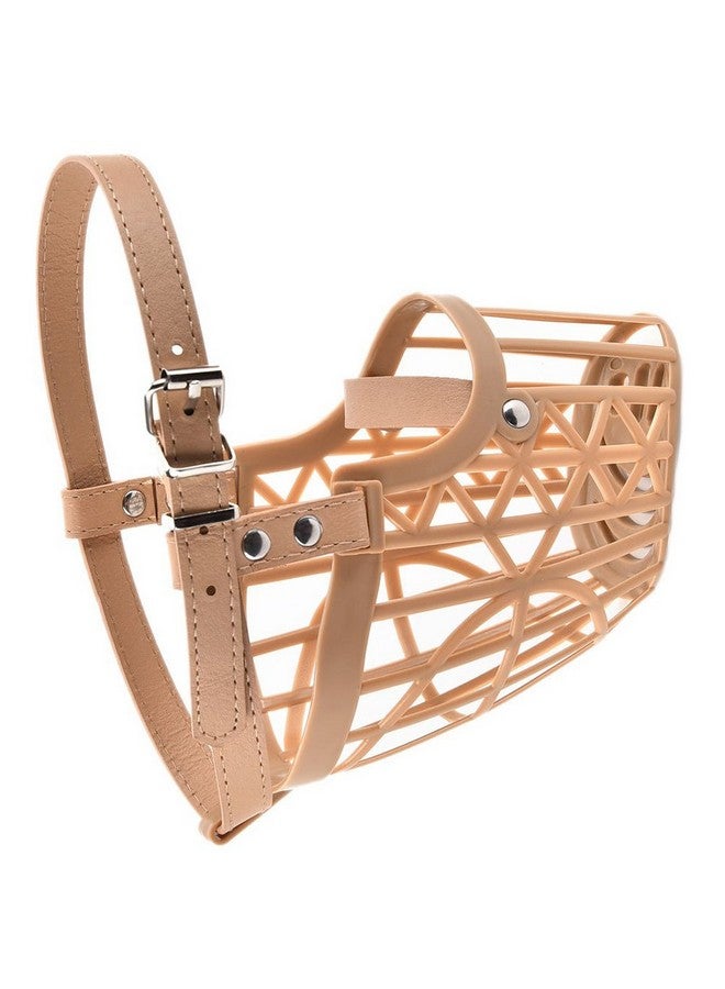 Western Era Adjustable Muzzle, Mouth Cover For Dogs/Puppy (Beige) (Extra Large) - Image 3