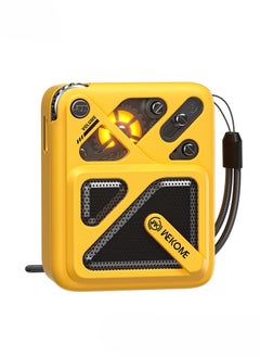 WEKOME WEKOME Beluga D8 Wireless Speaker – Compact, Stylish, and Powerful, Yellow  - Image 1