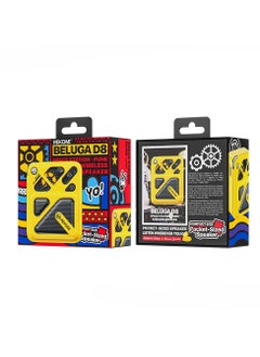 WEKOME WEKOME Beluga D8 Wireless Speaker – Compact, Stylish, and Powerful, Yellow  - Image 2