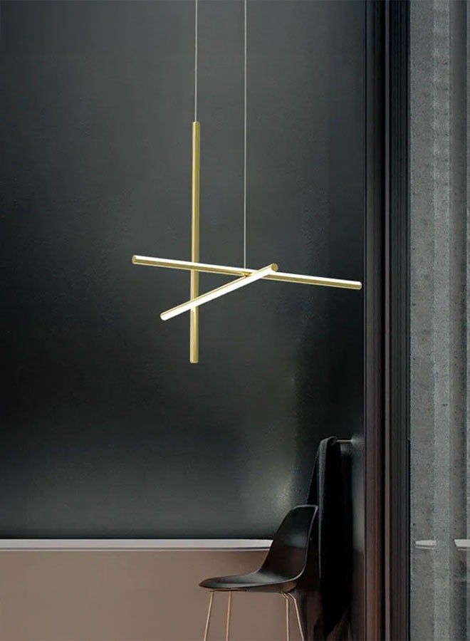 ٍSiera Light Modern black  hanging lighting, luminous columns warm light 30 watt 9194P