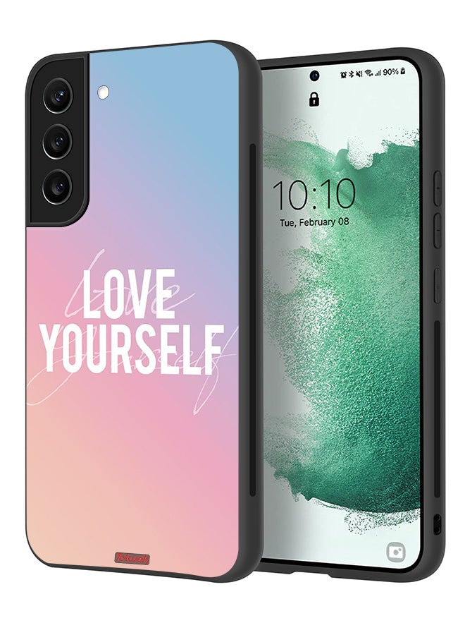 Tolwak Samsung Galaxy S22 Plus 5G Protective Case Cover Love Yourself - Image 1