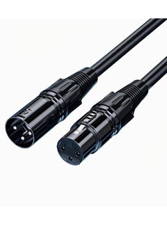 Peachjoy XLR Cables, Microphone Cables (10 ft 4N OFC WIRE) XLR Male to XLR Female Balanced 3 PIN Mic Cables, Compatible with Preamps Speaker Systems and More, 6MM PVC Jacket, XLR Cable (3m)  - Image 1