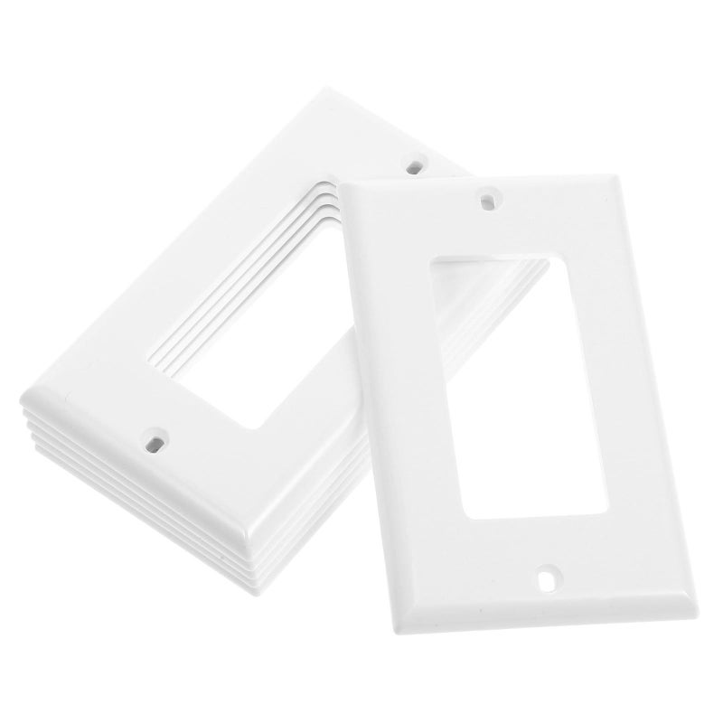 6pcs PC Decorative Wall Outlet Plates Cover With Hidden Screws - Image 2