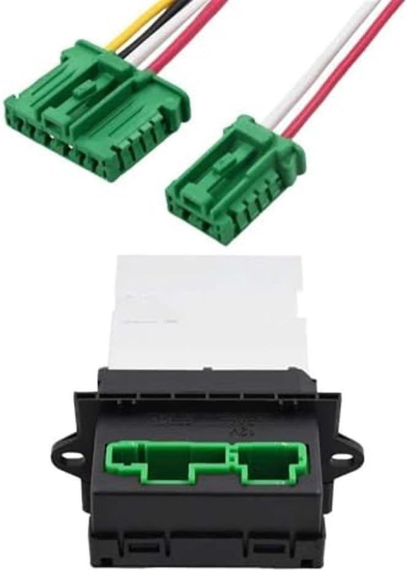 QASULER Heater Blower Motor Resistor Connector - Image 3