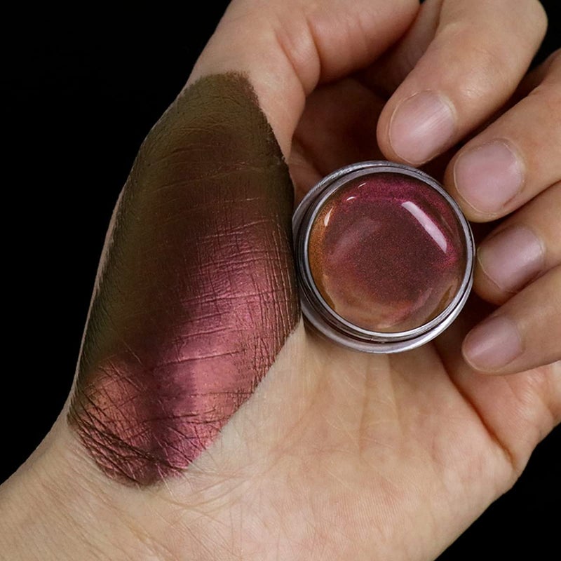 Bowitzki Duochrome Eyeliner Shimmer Gradient Color Retro Liner Makeup Water Activated Eye Liner Sunset