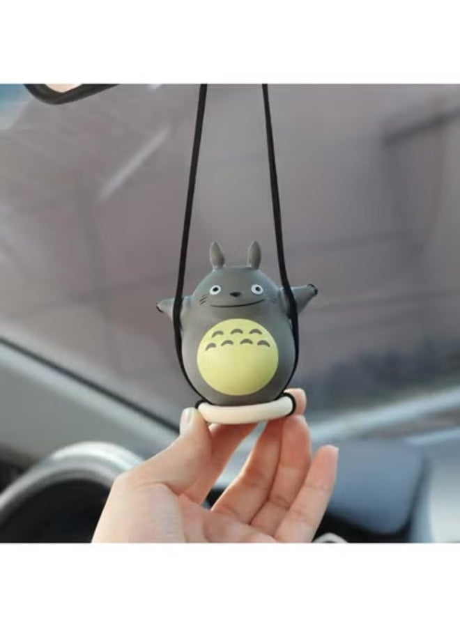 COYO Creative Car Swing Ornament Dashboard Decor Rearview Mirror Cute Women Interior Funny Hanging Swinging Charms Horror Pendant - Image 4