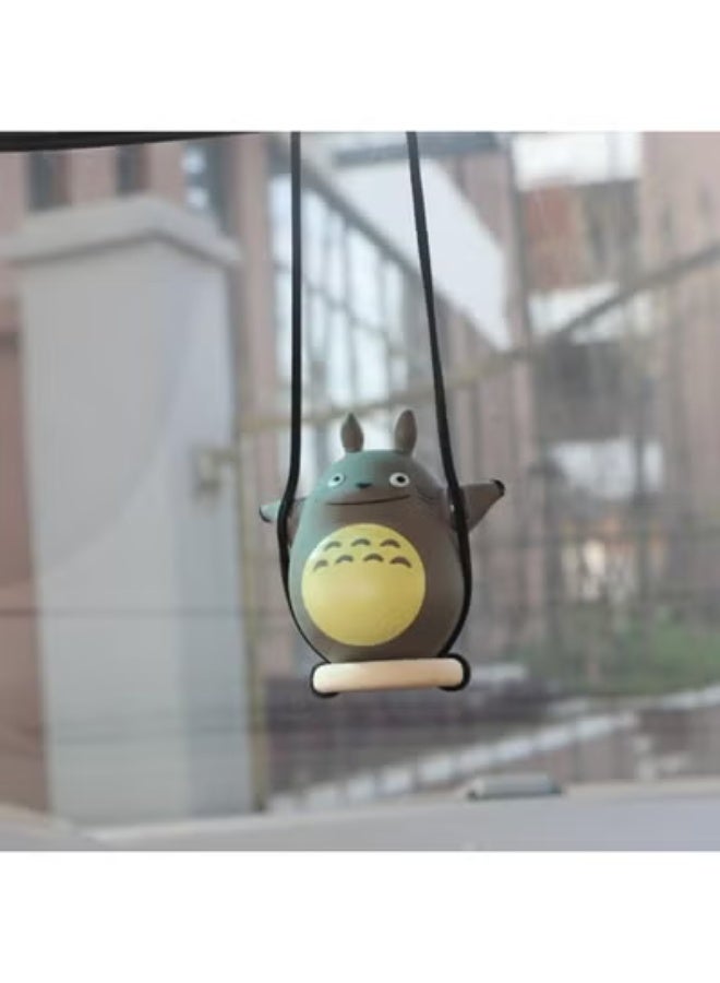 COYO Creative Car Swing Ornament Dashboard Decor Rearview Mirror Cute Women Interior Funny Hanging Swinging Charms Horror Pendant - Image 2
