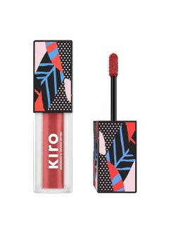 KIRO KIRO Super Butter Lip Lacquer, Maple Nude (Neutral Coral Pink) 5ml, Longlasting Lip Gloss, Intense Colour, Hi-Shine, Vegan, No Paraben, Non Toxic, Hydrating Liquid Lipstick For Moisturizing Lip, Matte 