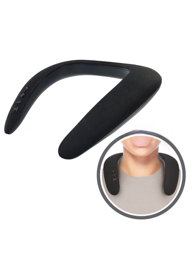 Neutral D New Stereo Wireless Bluetooth U-shaped Neck Hanging Speaker Ring Neck Hanging Neck Hanging Microphone Bluetooth Audio - Image 5