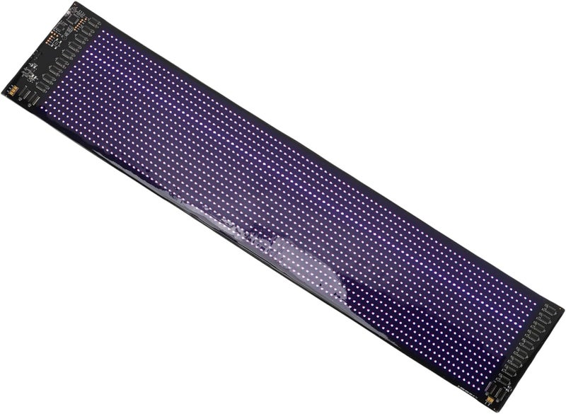 لوحة إعلانات LED قابلة للبرمجة من ZJchao، مرنة وقابلة للتخصيص للنصوص والأنماط، لوحة عرض ساطعة للإعلانات التجارية مع جهاز تحكم عن بعد - Image 1
