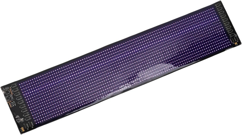 لوحة إعلانات LED قابلة للبرمجة من ZJchao، مرنة وقابلة للتخصيص للنصوص والأنماط، لوحة عرض ساطعة للإعلانات التجارية مع جهاز تحكم عن بعد - Image 4