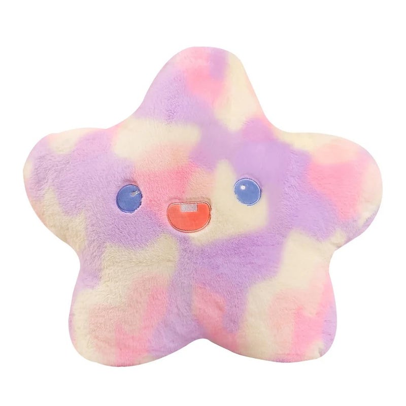 Tickles Rainbow Star Shape Cushion Soft Plush Pillow for Kids Boys Girls Home Car Decoration Set of 2 Color Multicolor Size 20 cm - Image 5