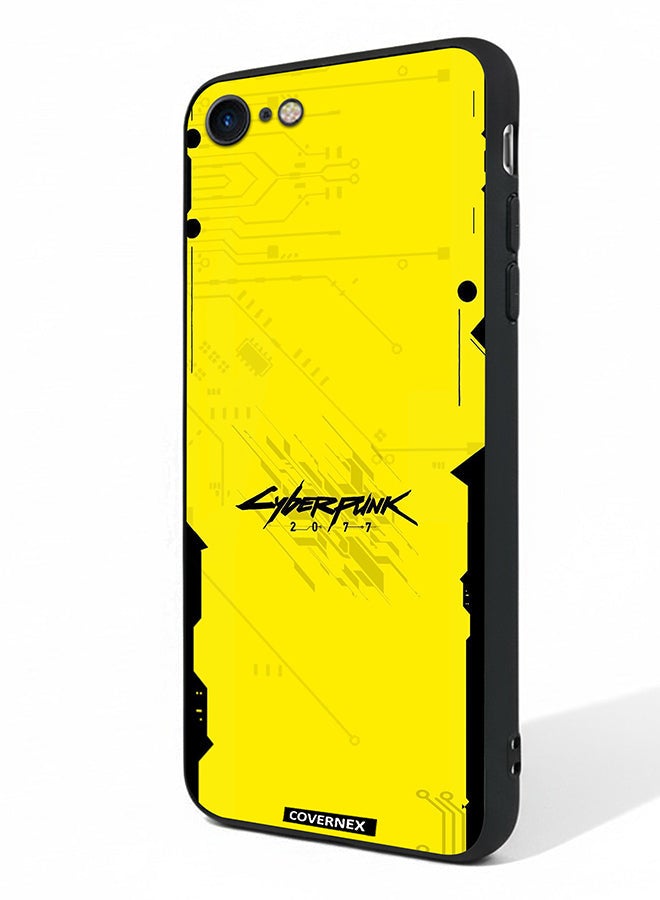 Covernex Apple iPhone 8 Protective Case Cover Printed Featuring Cyberpunk 2077 - Image 1