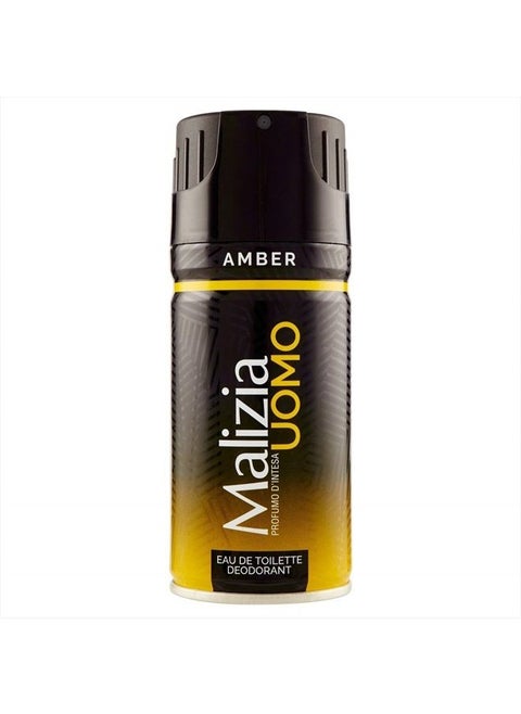 Uomo Amber Deodorant Spray 150 Ml / 5 Oz.