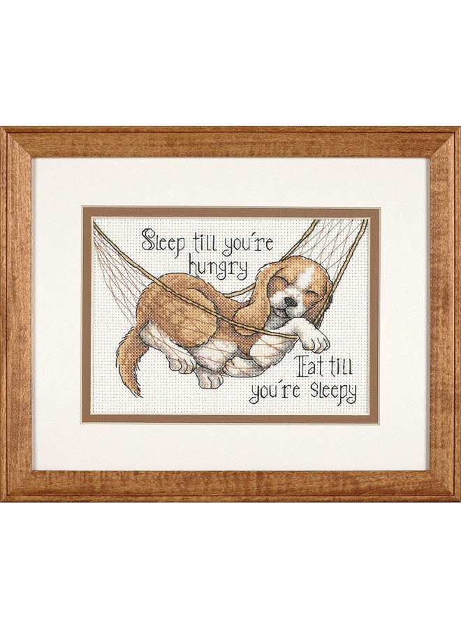 Dimensions Wilton Dimensions Needlecrafts Counted Cross Stitch Craft Kit, Puppy The Good Life