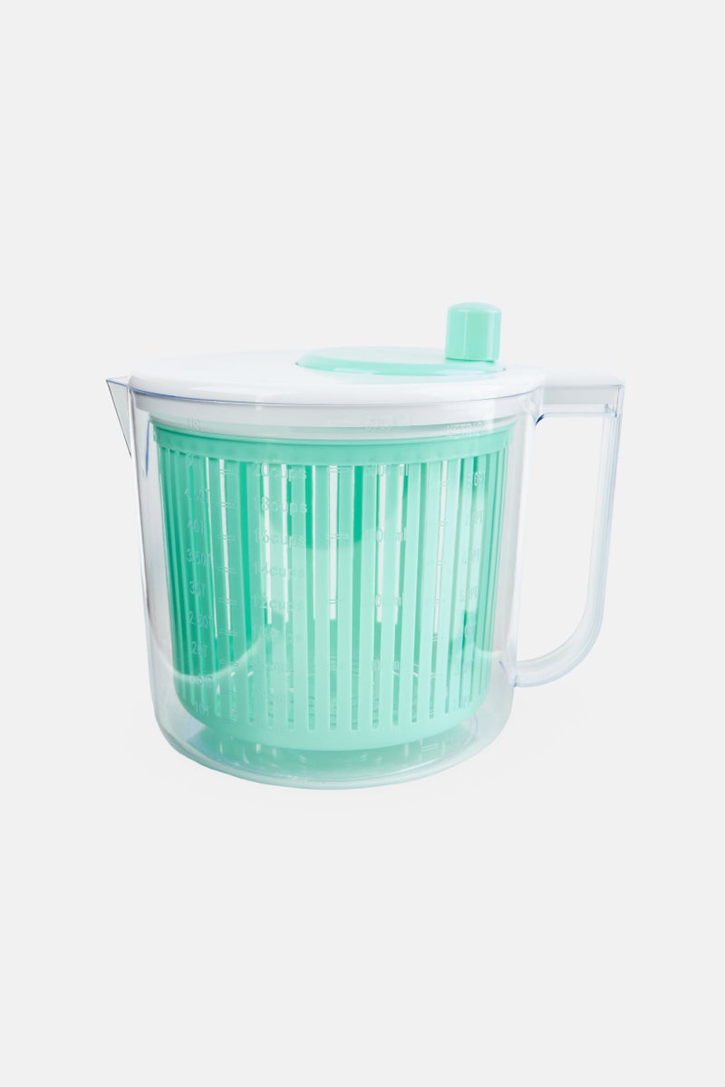 Phantom Chef 6QT Salad Spinner, Turquoise - Image 1