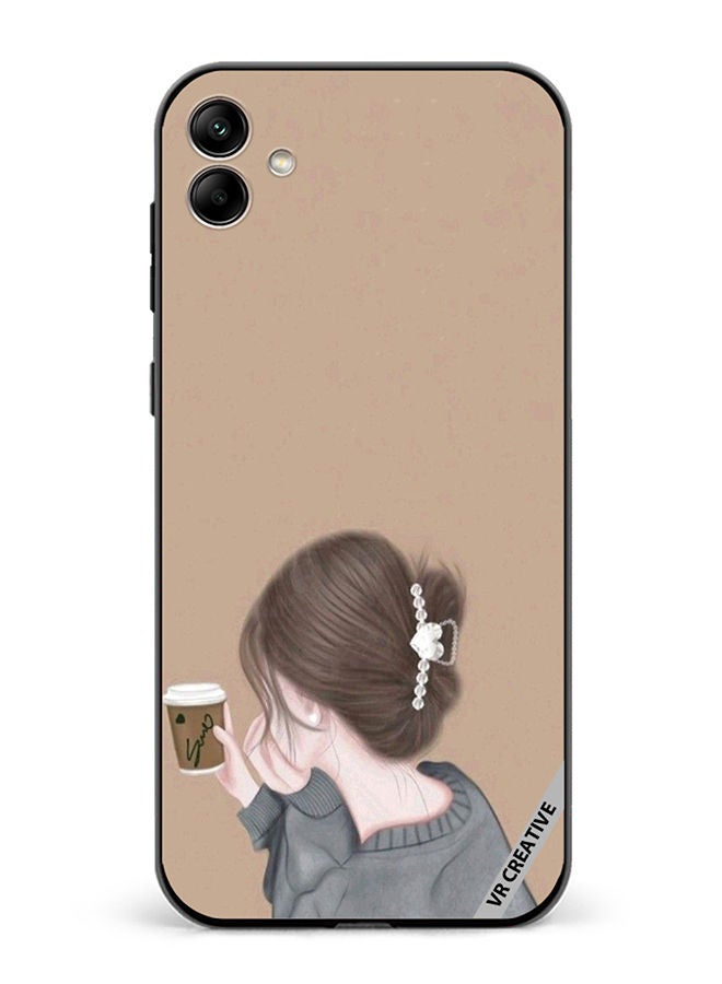 VR CREATIVE Protective Case Cover For Samsung Galaxy A04 Sipping Design Multicolour - Image 1