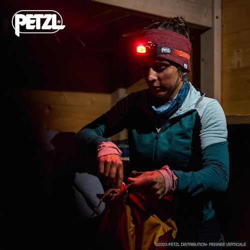 PETZL Swift RL Headlamp Orange, 1100 lumens with Reactive Lighting - Image 2