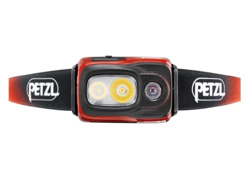 PETZL Swift RL Headlamp Orange, 1100 lumens with Reactive Lighting - Image 4