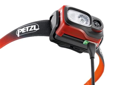 PETZL Swift RL Headlamp Orange, 1100 lumens with Reactive Lighting - Image 5