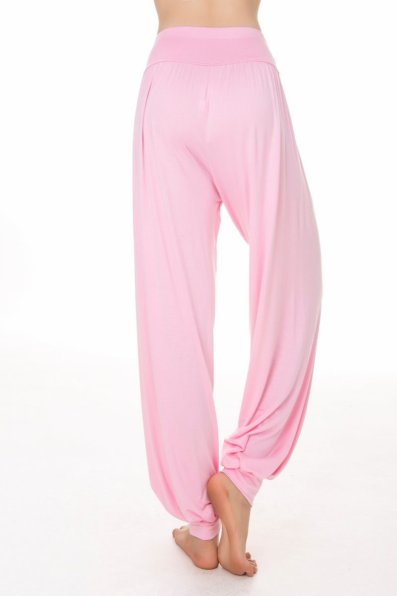 Qi Ta Women's Modal Yoga Pants Loose Dance Pants Bloomers Casual Long Pants Breathable - Image 1