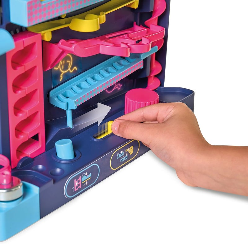 TOMY Screwball Scramble Level Up Game - Vertical Marble Maze Challenge - Image 4