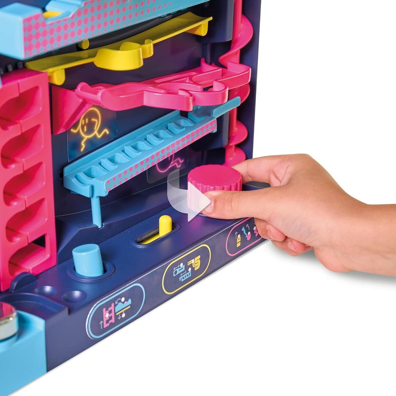 TOMY Screwball Scramble Level Up Game - Vertical Marble Maze Challenge - Image 3