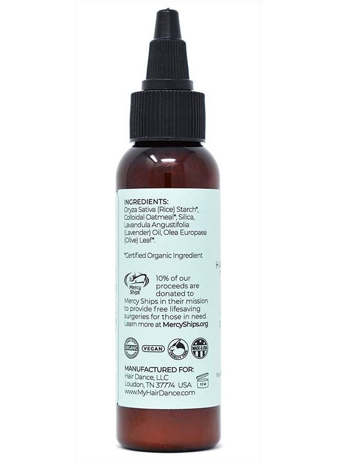 Hair Dance - Dry Shampoo Volume Powder. Natural and Organic Ingredients. For Blonde and Dark Hair. Lavender Oil Scented. - Image 1