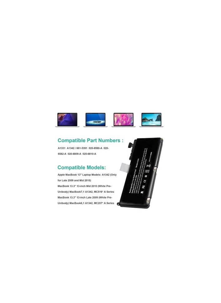 Generic A1286 A1321 Laptop Battery for 15" Models MB985*/A, MB985LL/A, MB985TA/A, MB985X/A, MB985CH/A, MB985J/A, MB985ZP/A, MB986*/A, MB986ZP/A, MC118*/A, MC46J.  - Image 3