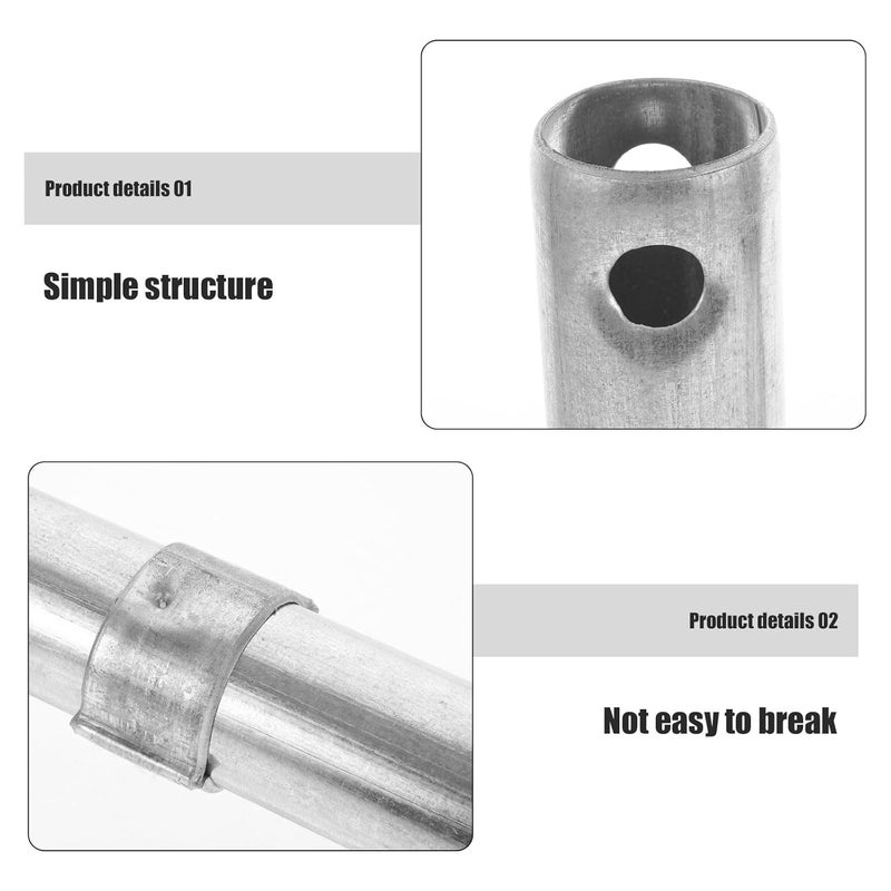 2pcs Scaffolding Coupling Pins Galvanized Locking Cotter Pins 36mm Thickened Scaffold Connector for Construction Scaffolding Accessories - Image 3
