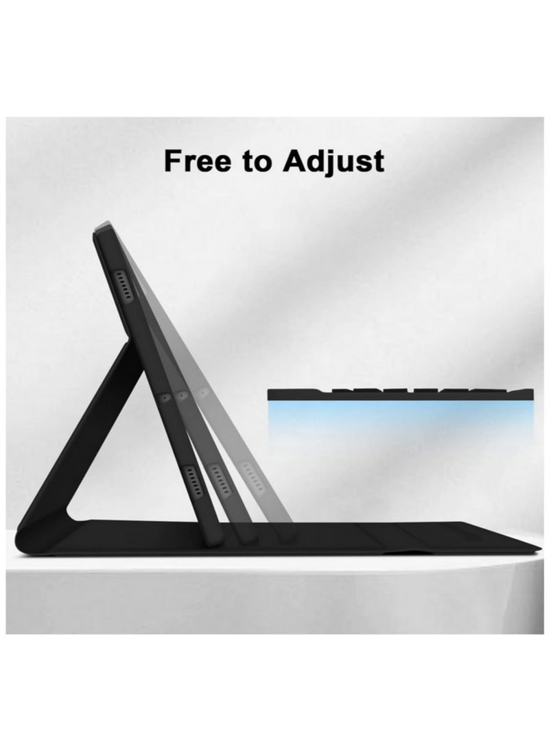 Magnetic Detachable Keyboard Case for Samsung Galaxy Tab S9 2023 11 Inch with S Pen Holder for SM-X710 X716B X718U Black Protective Cover with Multi Angle Stand black - Image 3