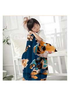 General Baby and children's cartoon flannel thin blanket (warm and comfortable, suitable for sleep, game use) 70cm*100cm - 669  - Image 1