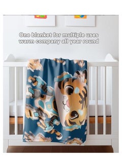 General Baby and children's cartoon flannel thin blanket (warm and comfortable, suitable for sleep, game use) 70cm*100cm - 669  - Image 4