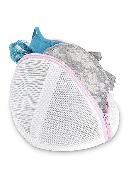 Vrozty Vrozty Mesh Laundry Woman Under Wear Bra Clothes Washing Bag for Washing Machine Underwear Lingerie Laundry Washing Bag Dirty Clothes Saver Pouch Laundry Clothes Protector 2 Piece  - Image 5
