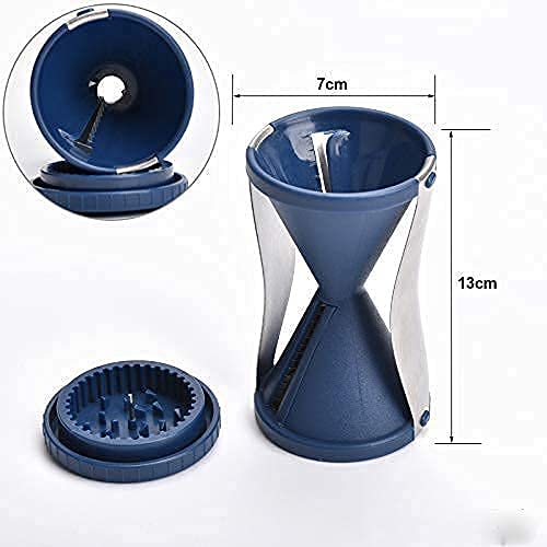 PANDU PlasticStainless Steel Vegetable Spiral Slicer Kitchen Cutter Tools Multi Color  - Image 4