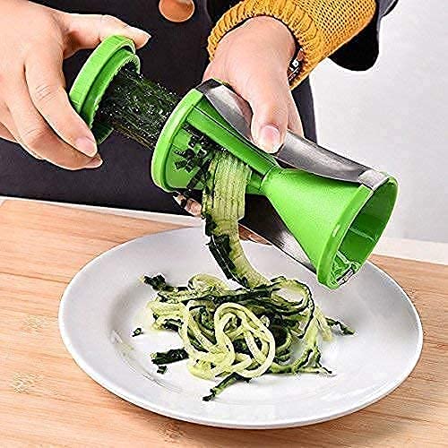 PANDU PlasticStainless Steel Vegetable Spiral Slicer Kitchen Cutter Tools Multi Color  - Image 5