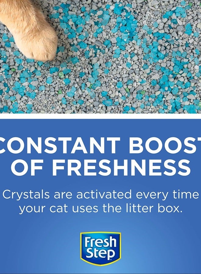 Fresh Step Cat Litter Crystals In Fresh Scent | Cat Litter Box Deodorizer | Combats Cat Odors and Neutralizes Smells to Keep Your Home Clean, 15 Ounces - Image 4