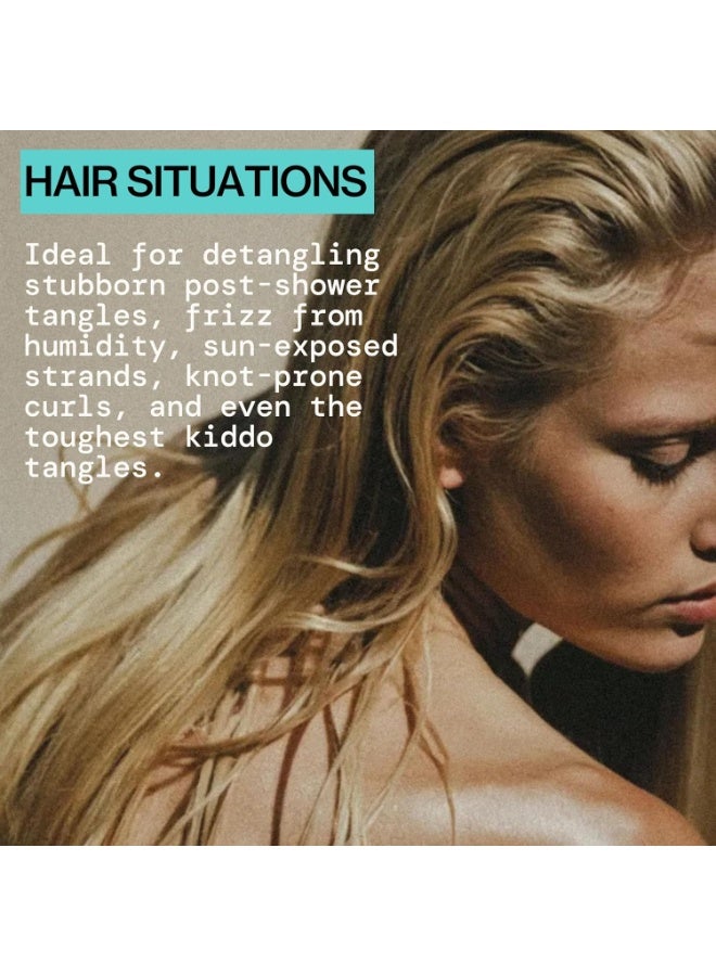 Pacifica Coconut Milk Hair Detangler Spray - Leave In Conditioner Spray, Detangling Elixir Suitable for All Types, Fine and Curly Hair Products, Smoothing, Moisturizing, and Anti-Frizz - 207 mL - Image 4