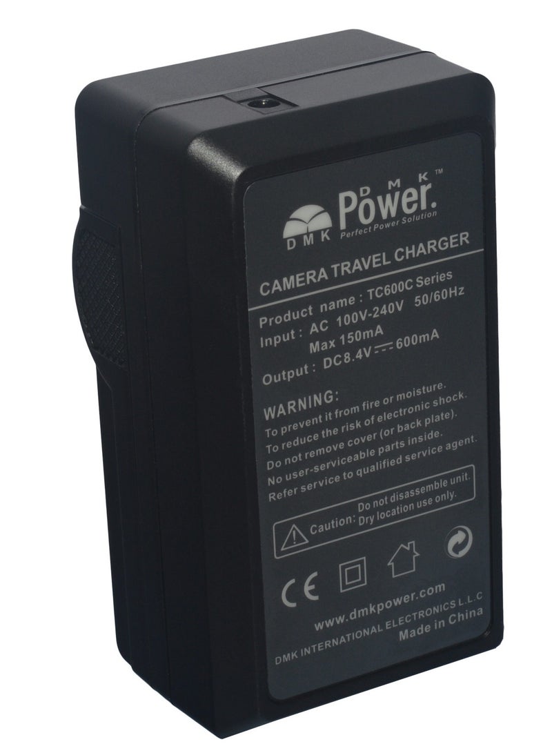 DMK Power شاحن بطارية DMK Power NP-BN1 TC600C لكاميرات سوني DSC TX7 TX9 TX99 W370 W380 W390 WX7 - Image 2