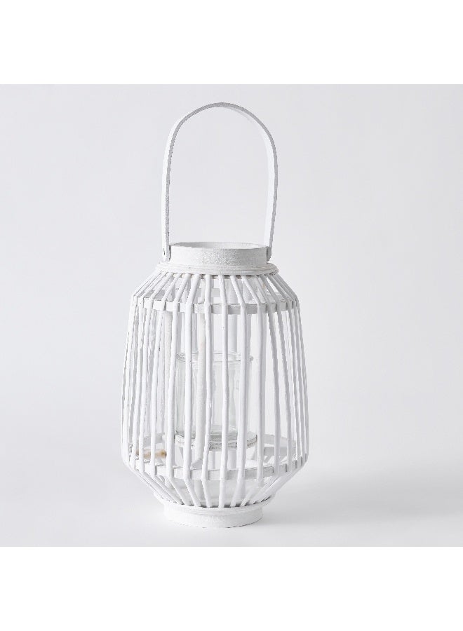 Home Box Willa Willow Lantern with Glass Votive 12.5 x 50 x 12.5 cm  - Image 1