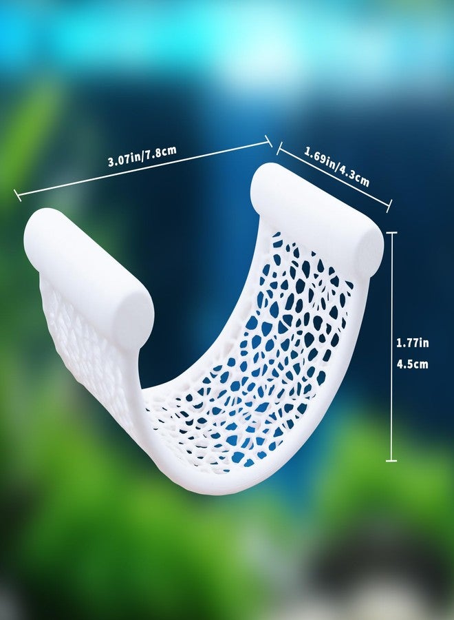 BingegePet Betta Fish Tank Accessories, Floating Plastic Rest Hammock Platform, Aquarium Decor, Betta Fish Hammock, Floating Aquarium Habitat Accessories Decorations - Image 3