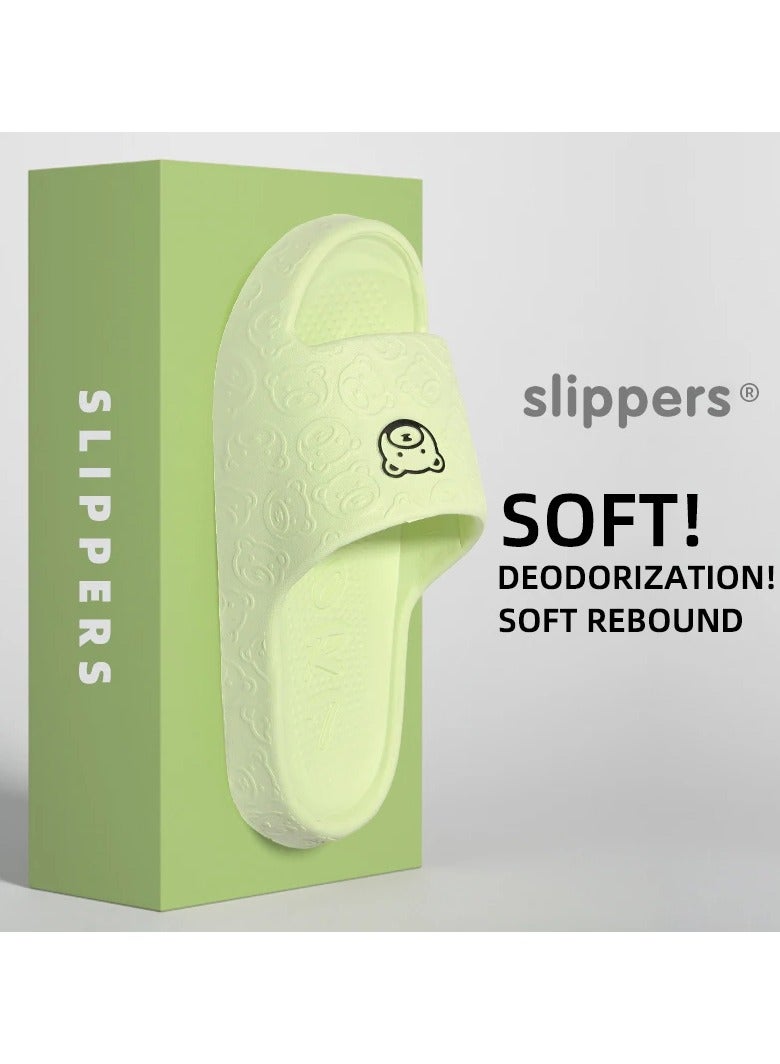 Soft Non-slip Slippers Female Outer Wear New Bathroom Bathroom Indoor Home Sandals Female Summer Eva  - Image 1