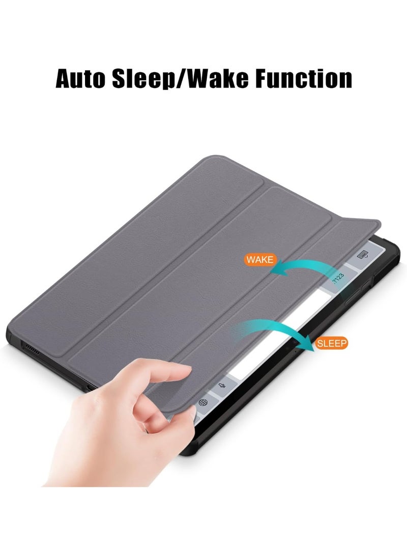 CHEROSIN حافظة تابلت لجهاز سامسونج جالاكسي تاب S11 ألترا 14.6 بوصة خفيفة الوزن مع حامل ثلاثي الطيات وميزة الاستيقاظ التلقائي والنوم، غلاف مقاوم للصدمات والسقوط - Image 3