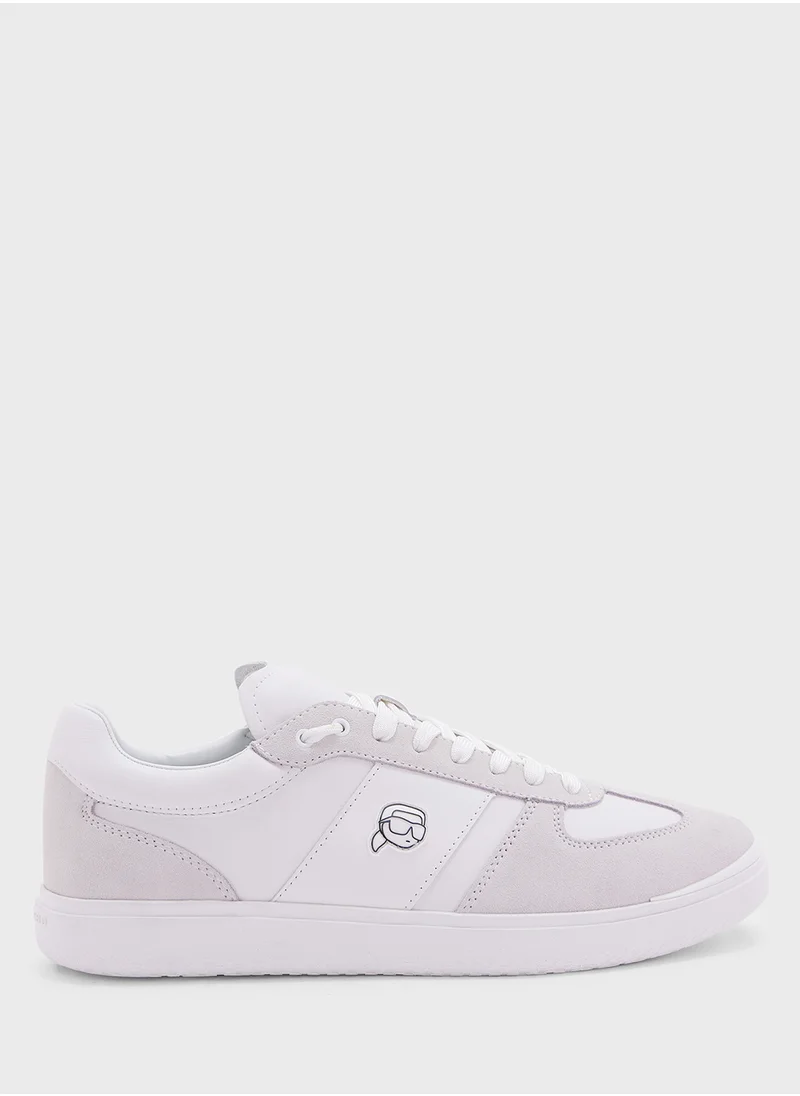 Karl Lagerfeld Atlas Lace Up Low Top Sneakers