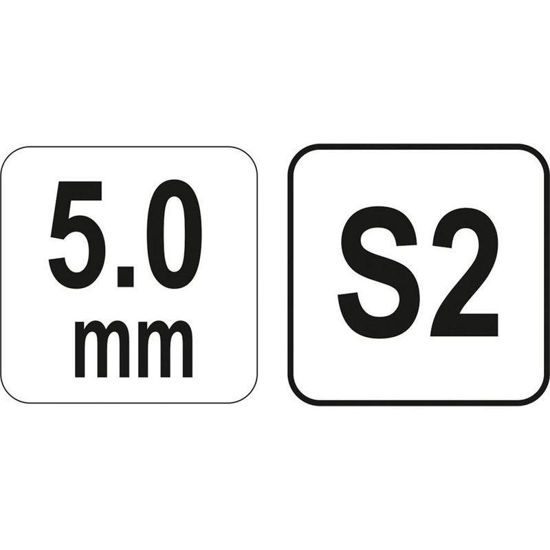 Yato YT05576 THandle Hex KeyProfessional Hex Key SetHex Key Wrench SetTool SetIndustrial ToolsPower ToolsTorx WrenchesS2 SteelPlastic HandleTamper ProofLong HexMechanicalCar Multicolour 5mm - Image 4