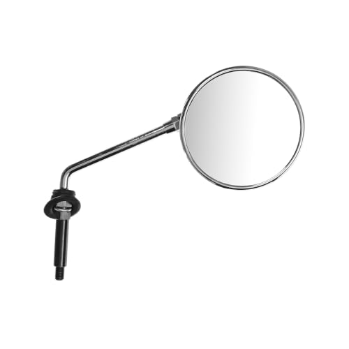 Uno Minda RV-2011L Shatterproof Glass Rear View Mirror-Left Hand for TVS Jupiter Classic - Image 1