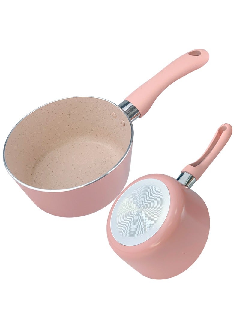 Deep Granite Casserole - Non-Stick, Versatile with Silicone Handle - Image 2