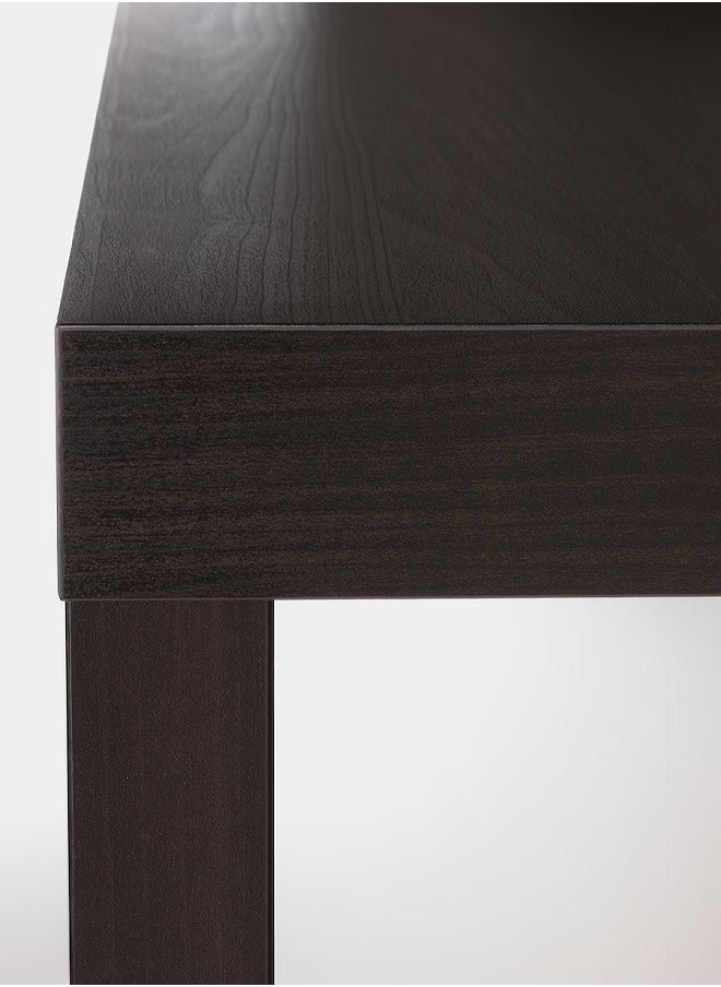 Generic Side Table Black Brown 55X55 Cm  - Image 4